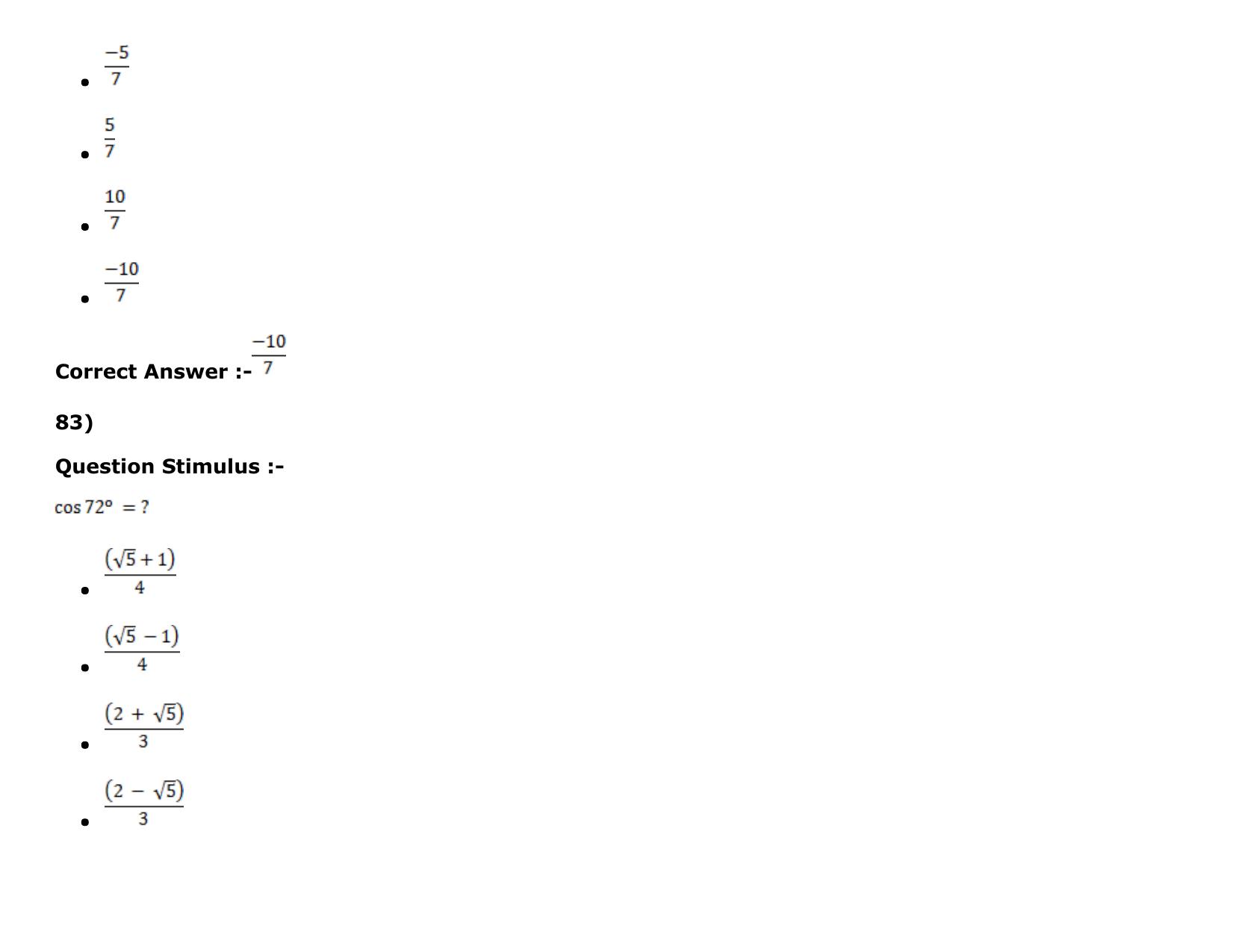 MP PAT Physics, Chemistry , Maths -(Exam. Date 16/05/2016 Time 02:00 PM to 05:00 PM) Slot 2 Question Paper - Page 94