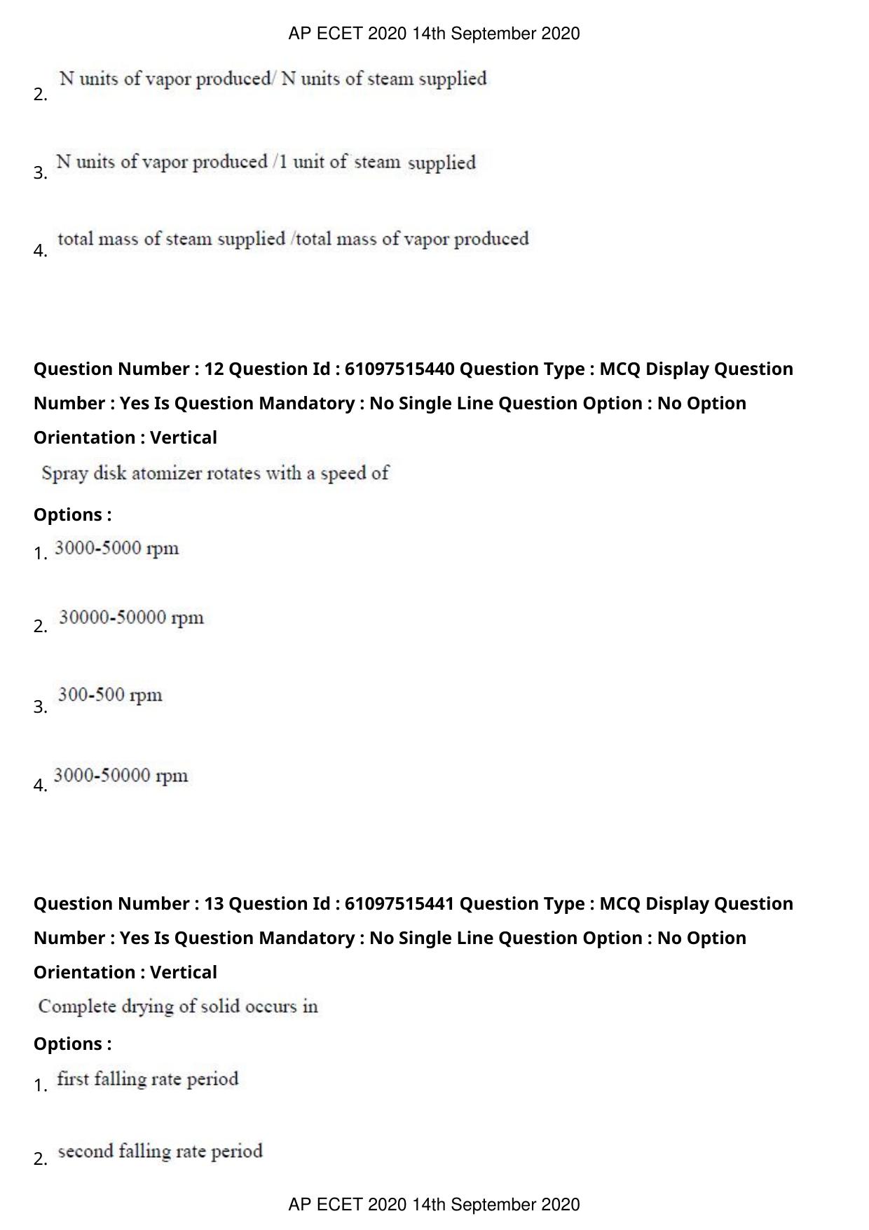 AP ECET 2020 - Pharmacy (Preview) Question Paper With Preliminary Keys - Page 7