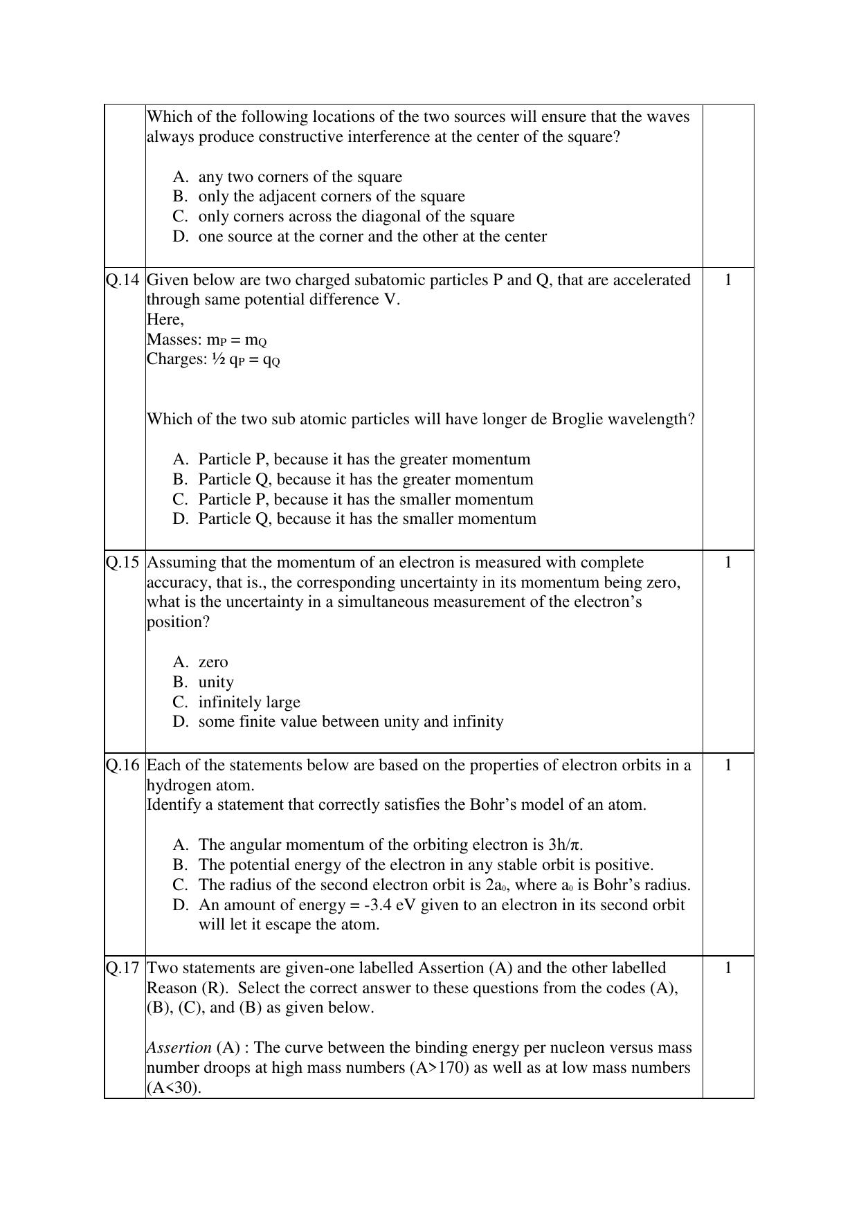 CBSE Class 12 Physics Practice Questions 2022-23 - Page 5