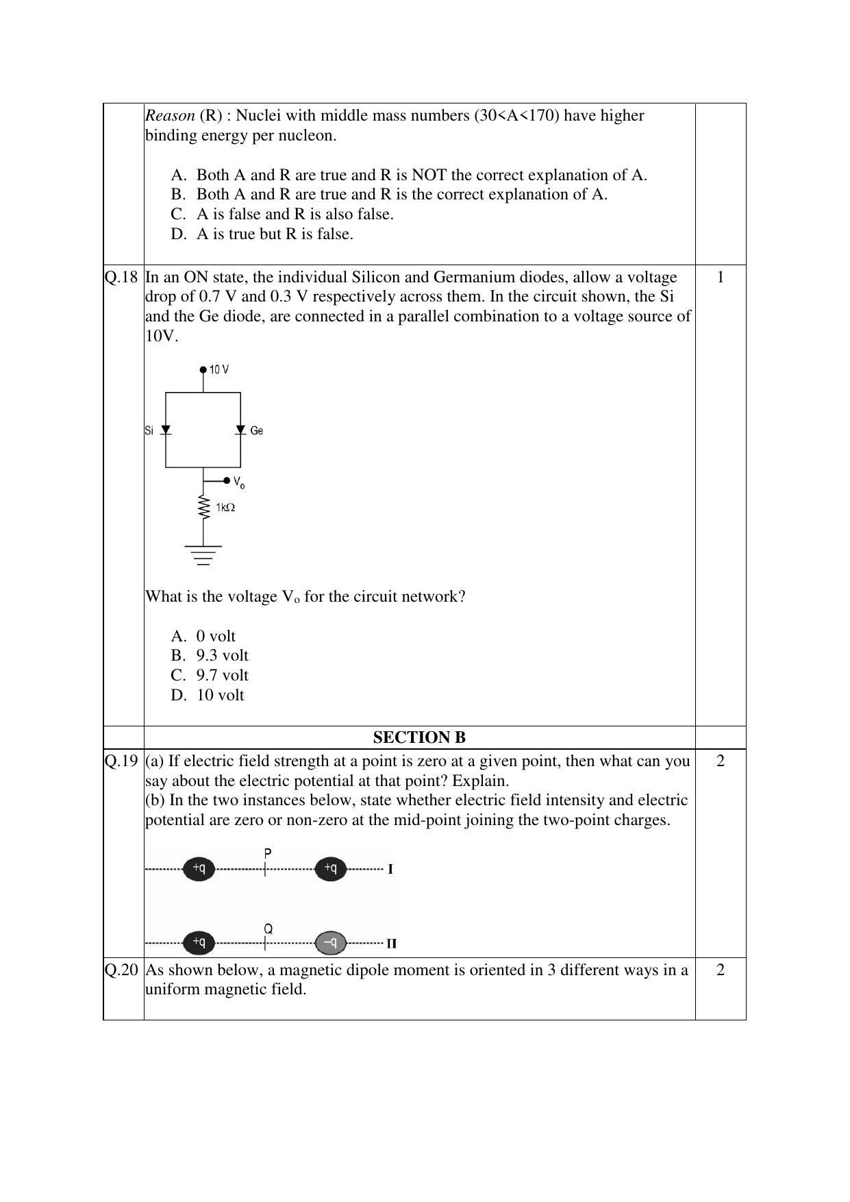 CBSE Class 12 Physics Practice Questions 2022-23 - Page 6