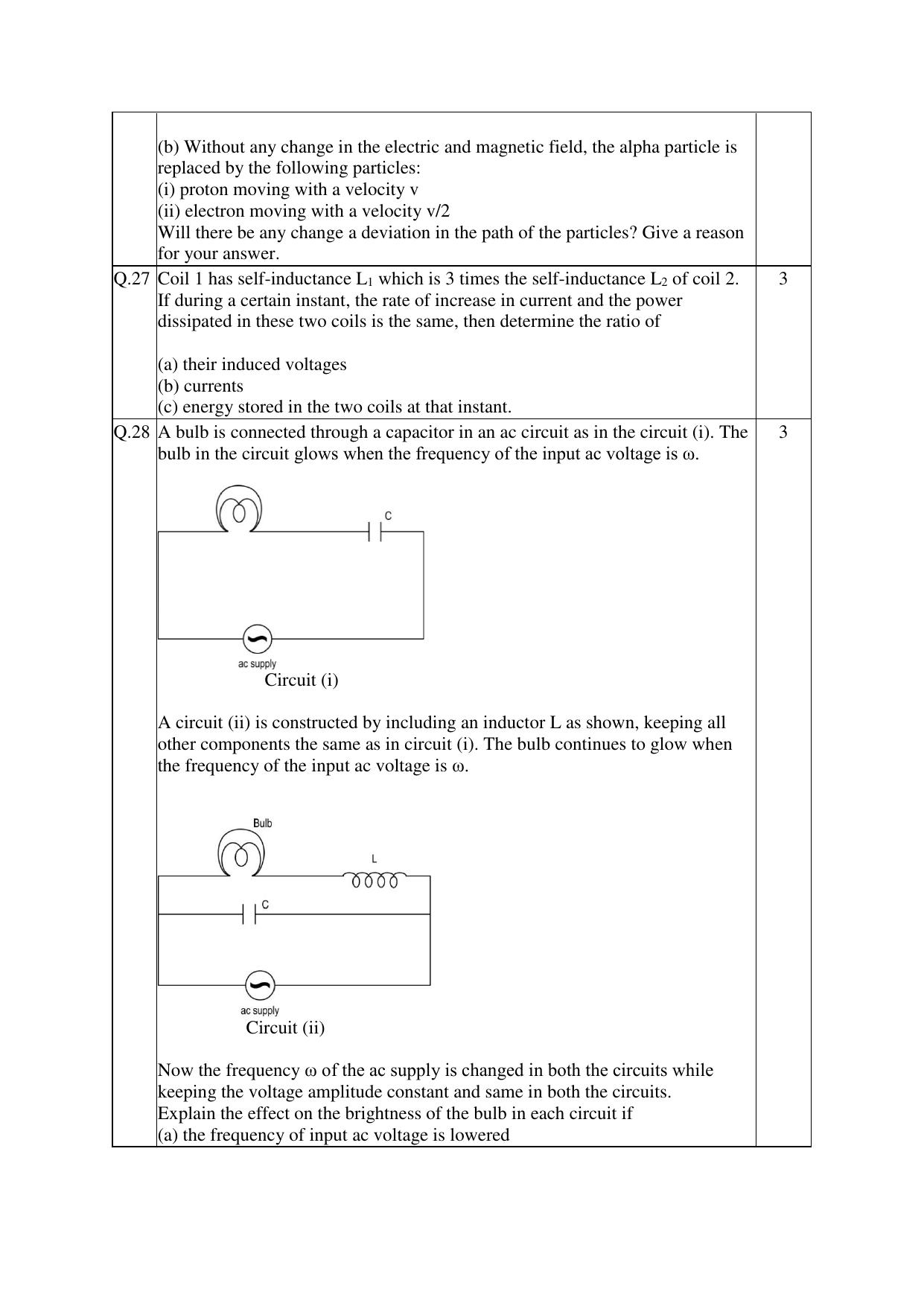CBSE Class 12 Physics Practice Questions 2022-23 - Page 9