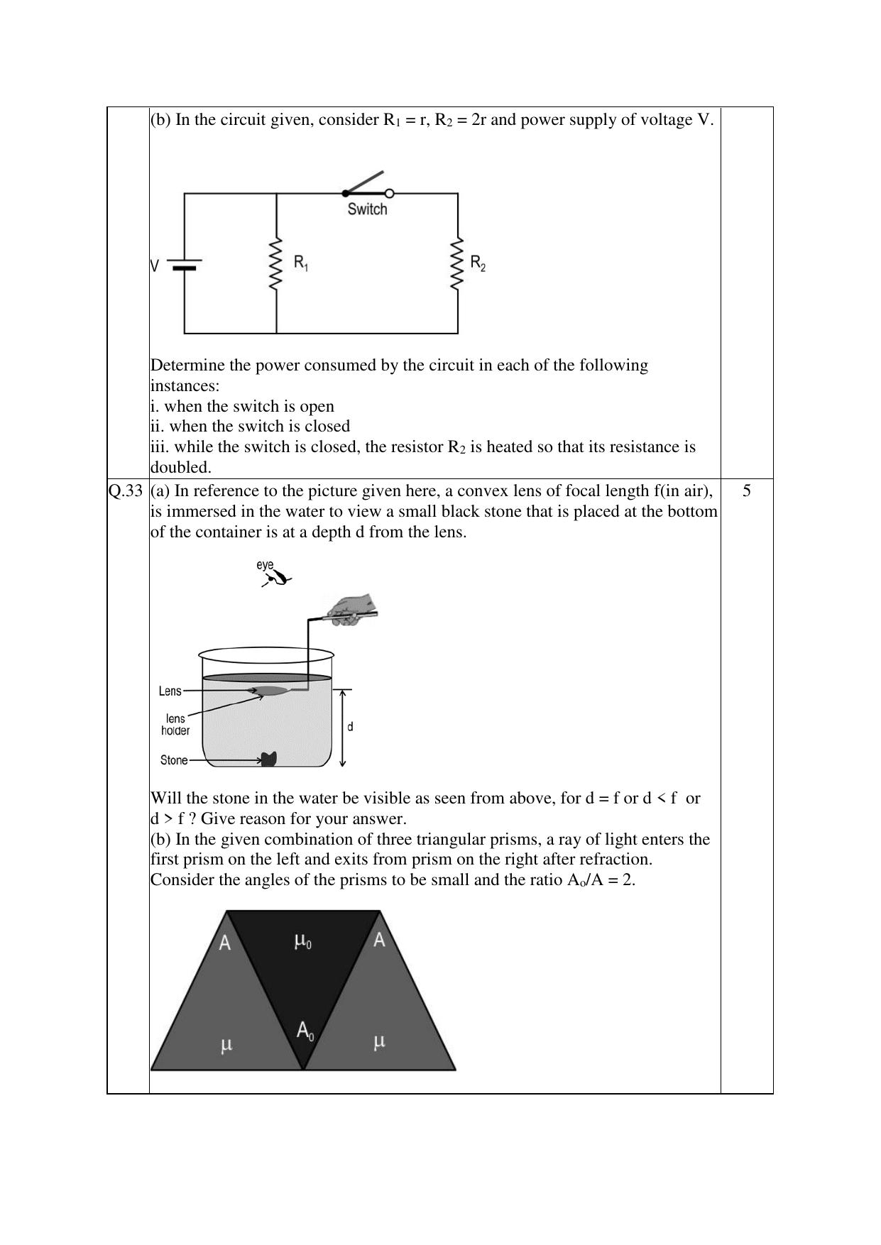 CBSE Class 12 Physics Practice Questions 2022-23 - Page 14