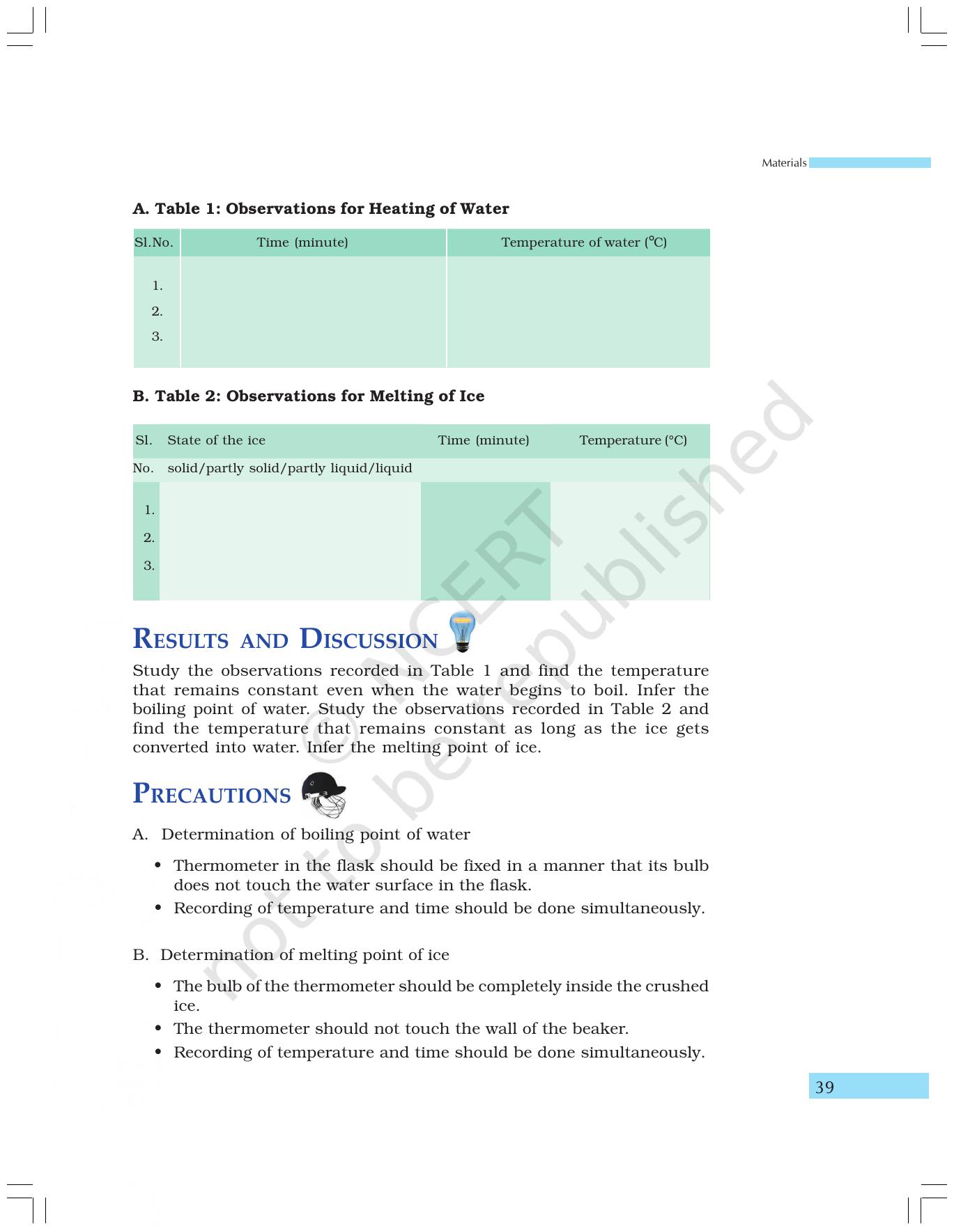 NCERT Laboratory Manuals for Class IX Science - Materials - Page 27