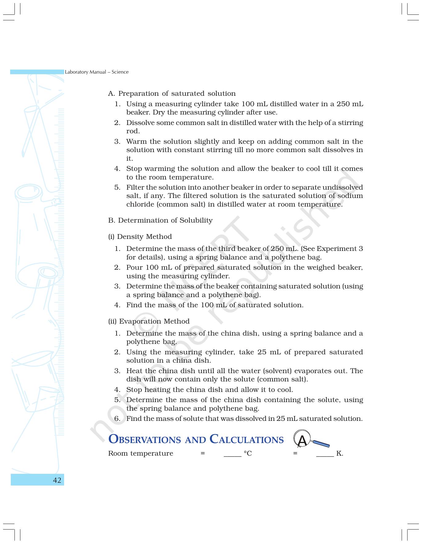 NCERT Laboratory Manuals for Class IX Science - Materials - Page 30