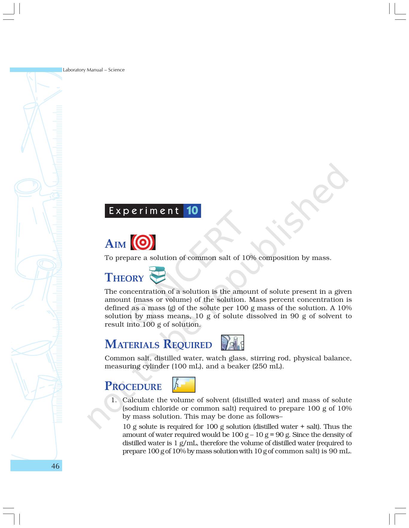 NCERT Laboratory Manuals for Class IX Science - Materials - Page 34