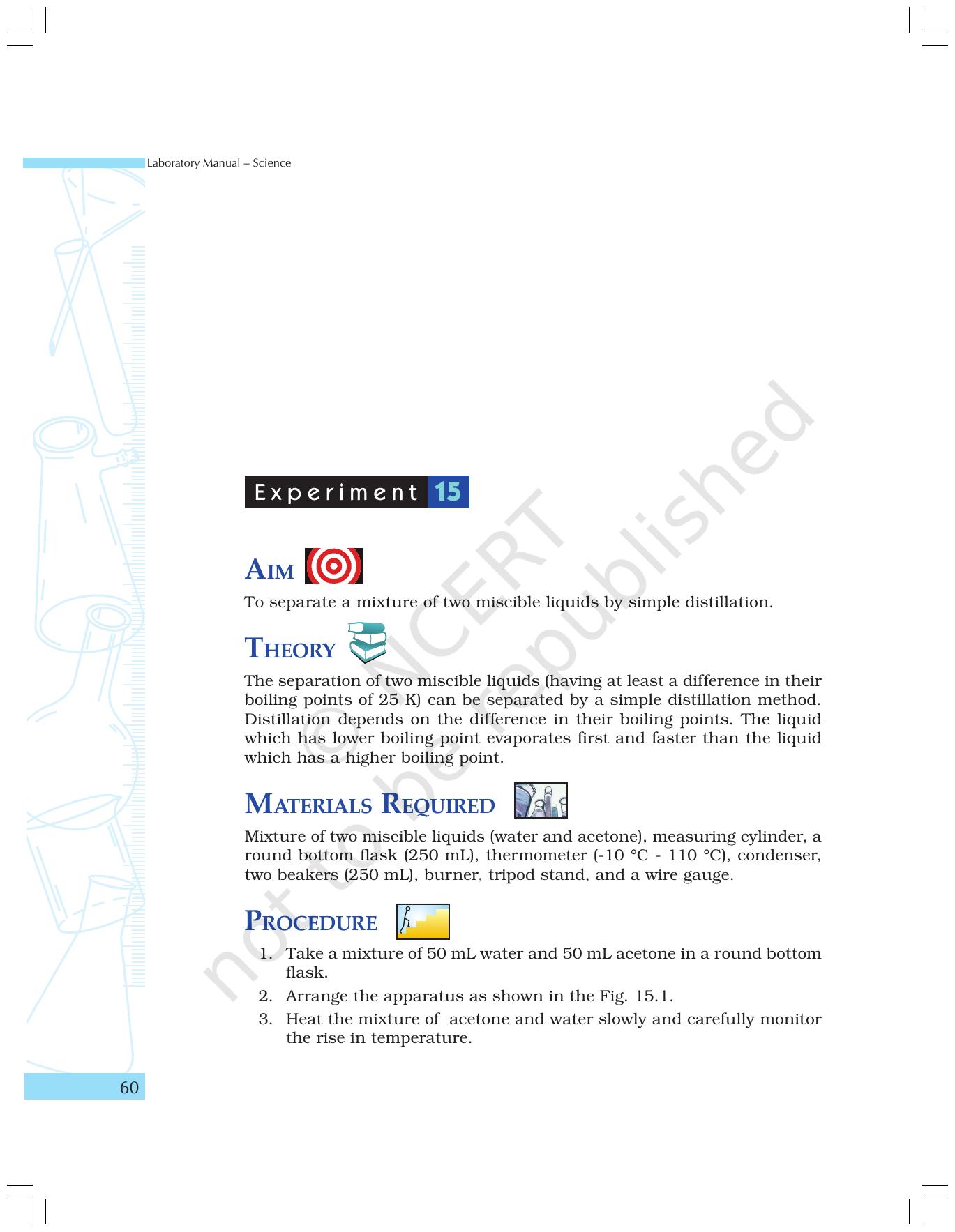NCERT Laboratory Manuals for Class IX Science - Materials - Page 48