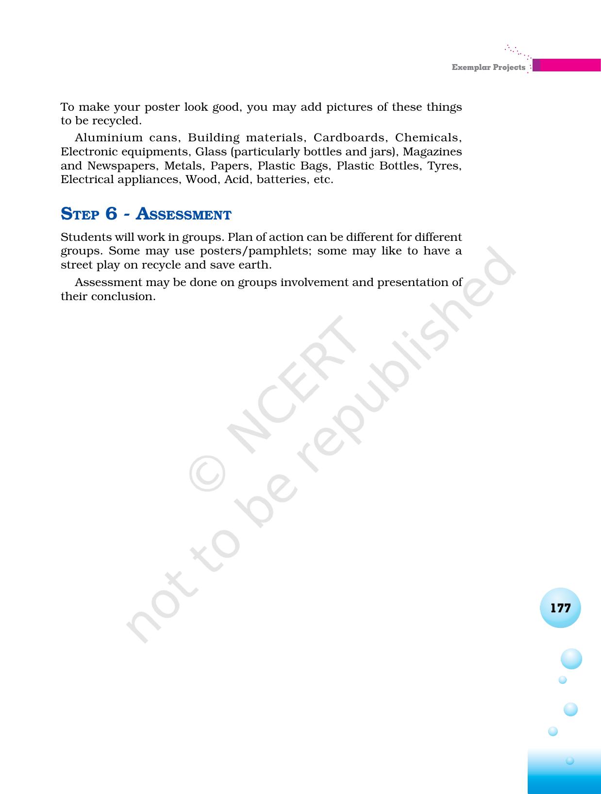 NCERT Laboratory Manuals for Class VI to VIII Science - Exemplar projects - Page 3