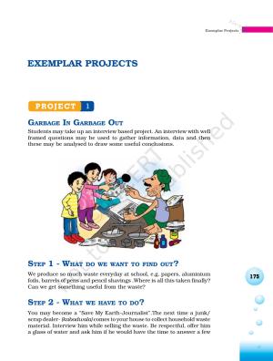 NCERT Laboratory Manuals for Class VI to VIII Science - Exemplar projects