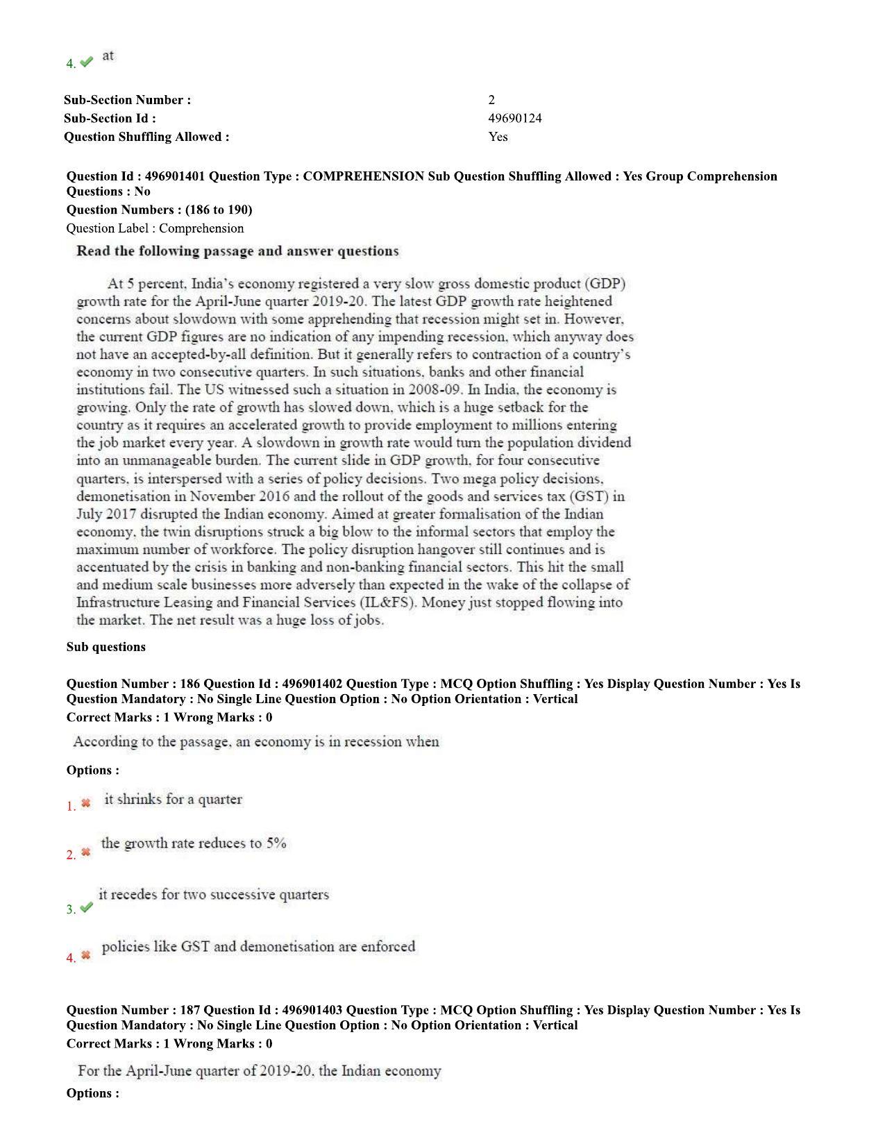 AP ICET 2020 - Shift 2 Question Paper With Preliminary Keys - Page 80