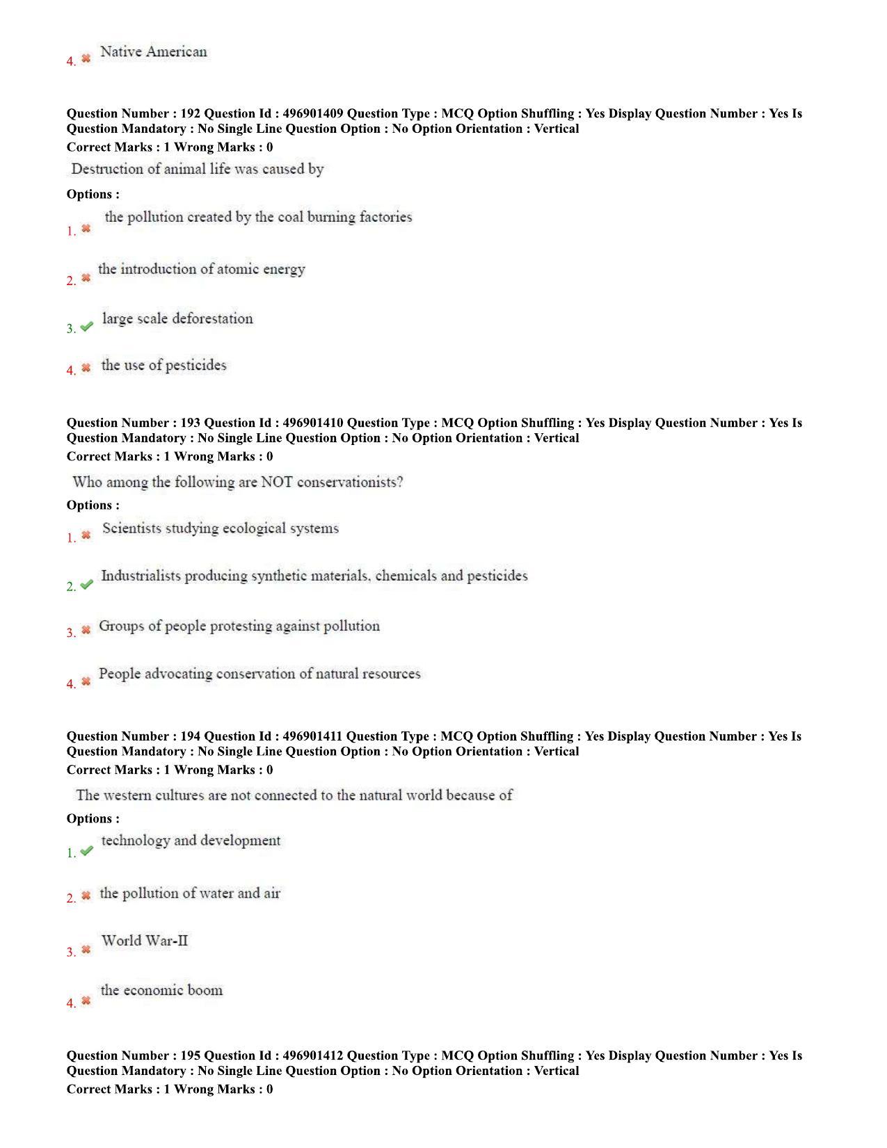 AP ICET 2020 - Shift 2 Question Paper With Preliminary Keys - Page 83