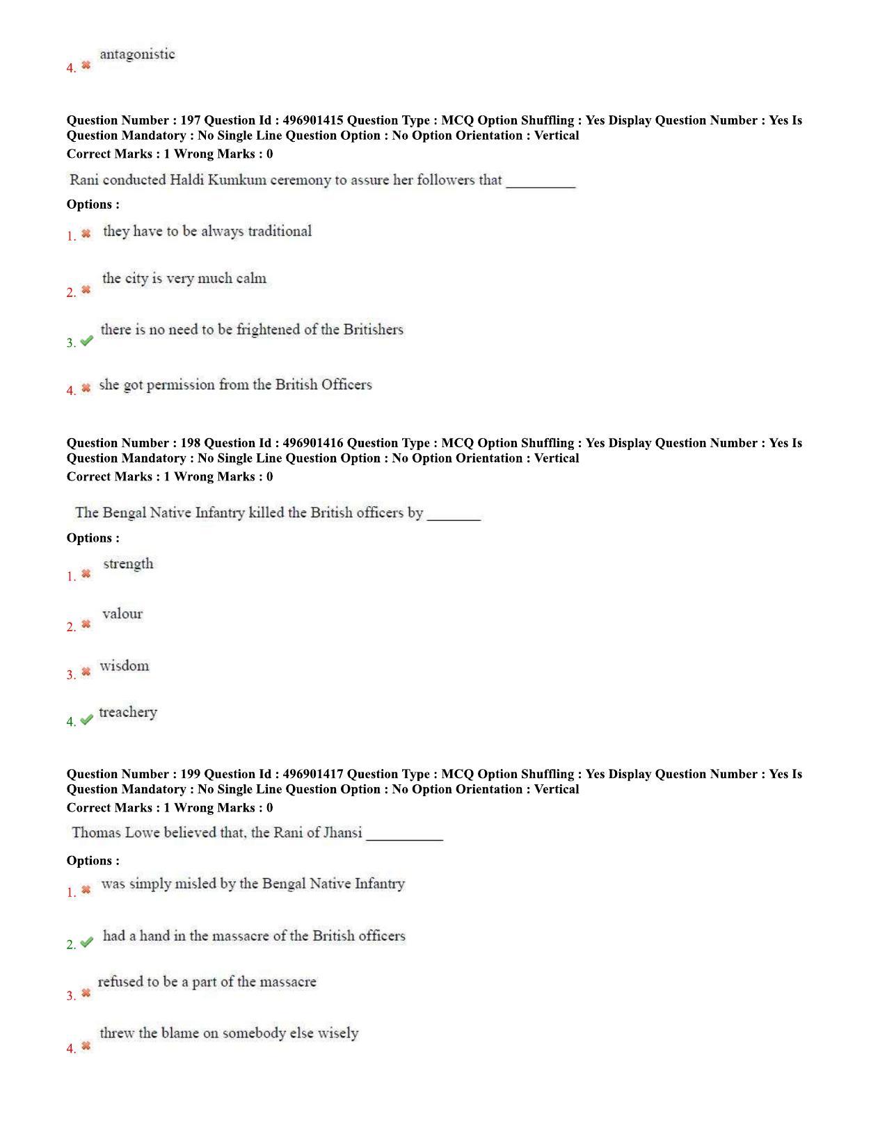 AP ICET 2020 - Shift 2 Question Paper With Preliminary Keys - Page 85