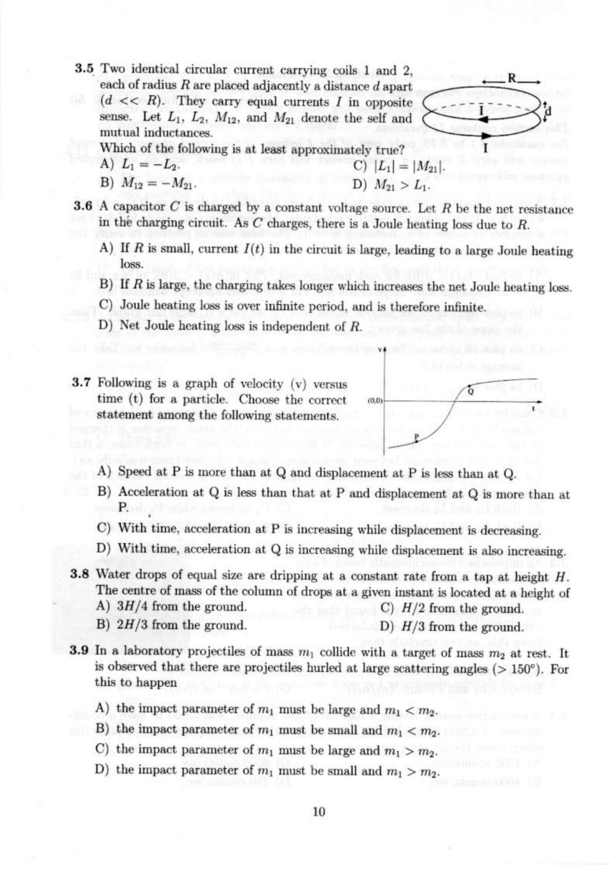 NEST 2009 Question Paper - Page 12