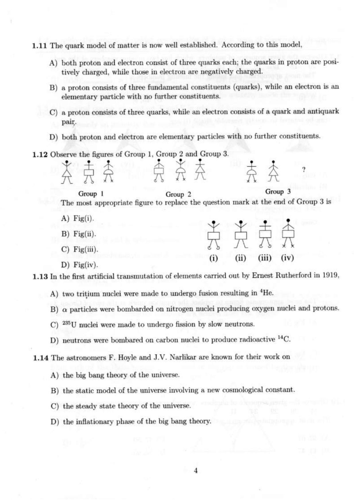 NEST 2009 Question Paper - Page 30