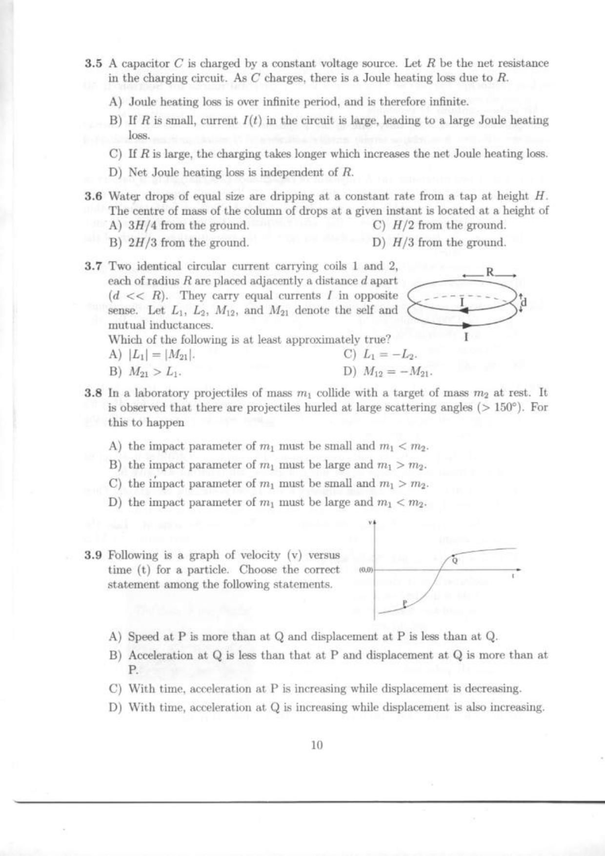 NEST 2009 Question Paper - Page 36