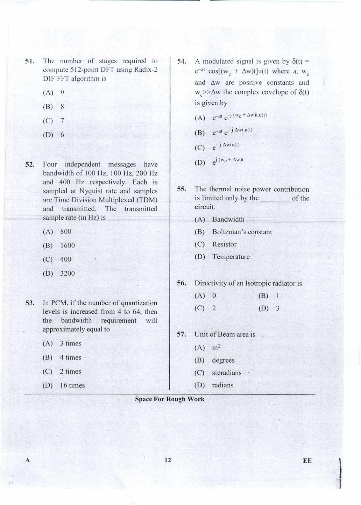 Karnataka PGCET 2018 Electrical Sciences Question Paper - Page 12