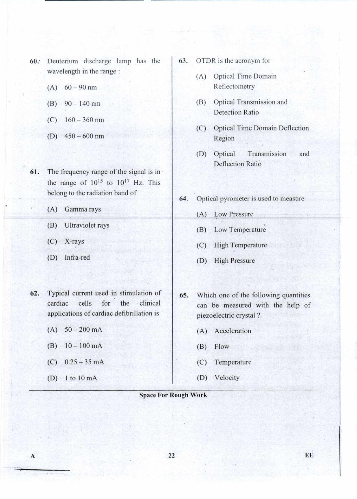 Karnataka PGCET 2018 Electrical Sciences Question Paper - Page 22