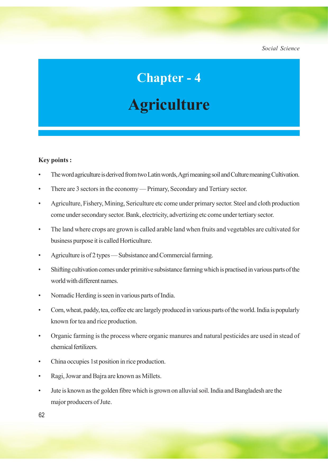 Tripura Board Class 8 Social Science English Version Workbooks - Page 62