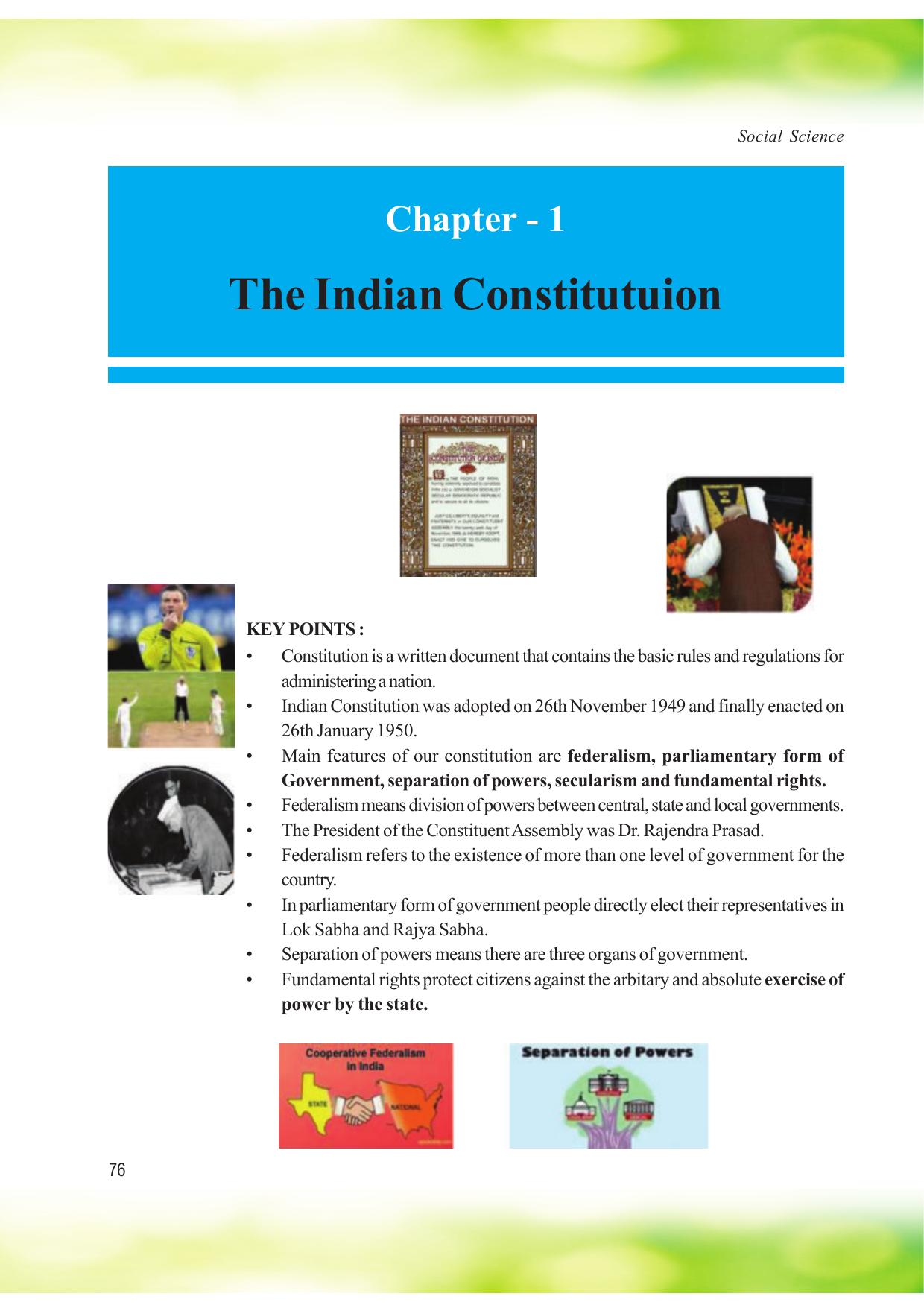 Tripura Board Class 8 Social Science English Version Workbooks - Page 76