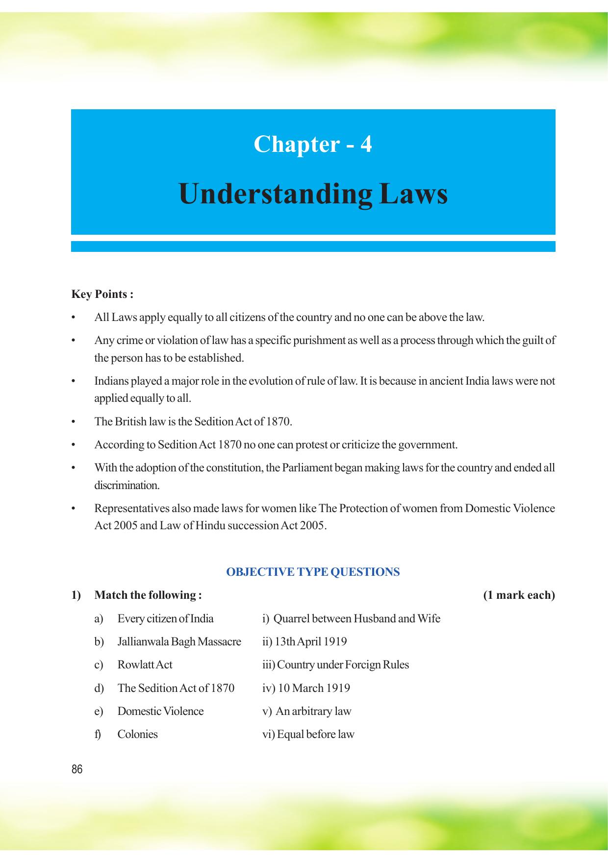 Tripura Board Class 8 Social Science English Version Workbooks - Page 86