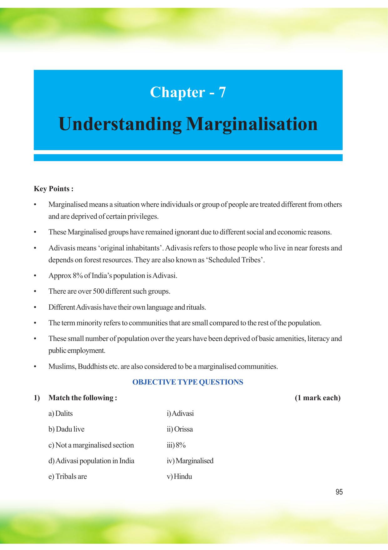 Tripura Board Class 8 Social Science English Version Workbooks - Page 95