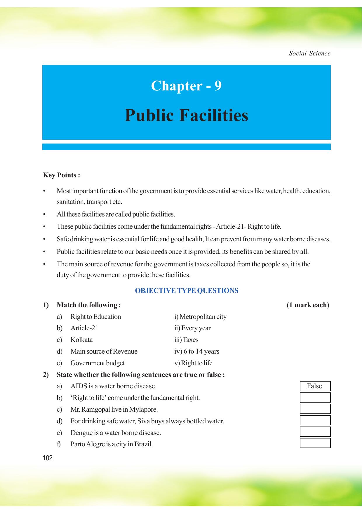 Tripura Board Class 8 Social Science English Version Workbooks - Page 102