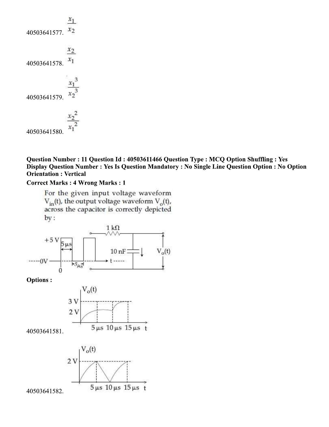 JEE Main 2020 Paper I Question Paper (6th Sep 2020 Shift 1) - Page 15