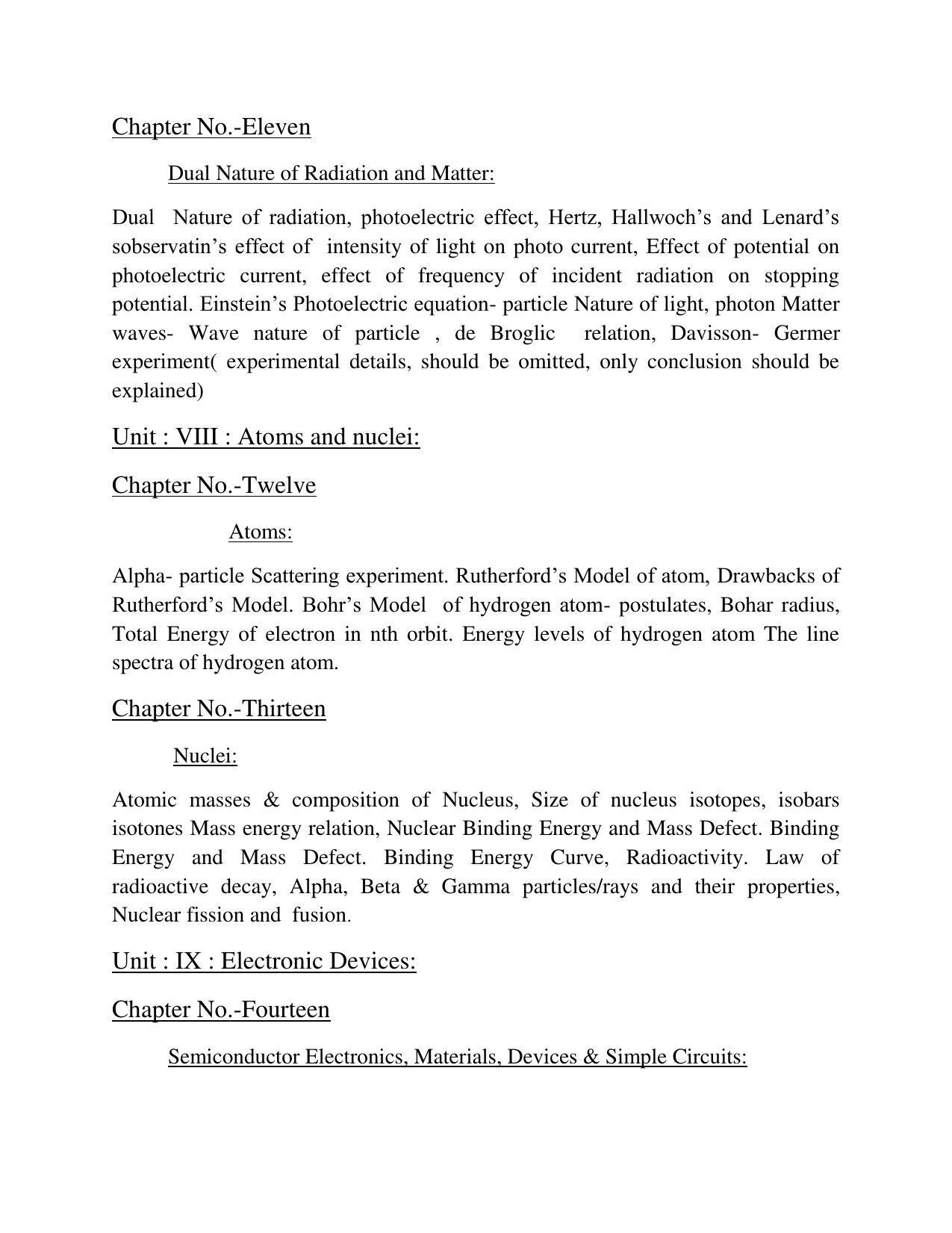 Haryana Board Class 12 Physics Syllabus 2023 - Page 6