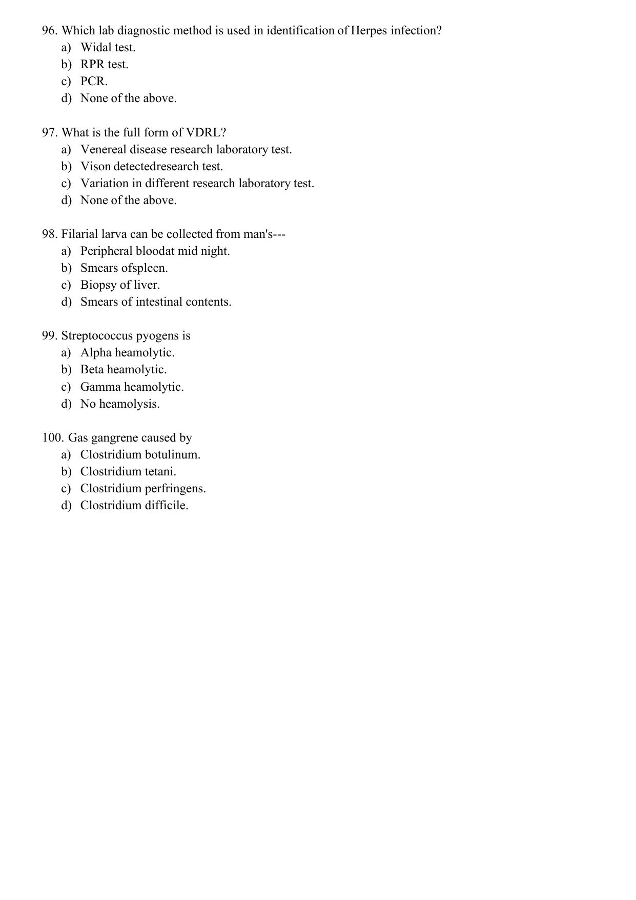 WBJEEB JEMAS (PG) 2021 MSc MLT Question Paper - Page 14