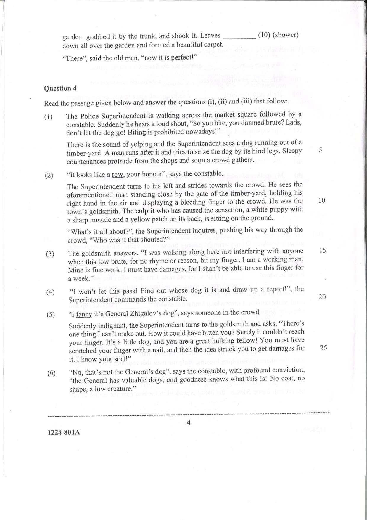 ISC Class 12 English Language 2024 Question Paper - Page 4