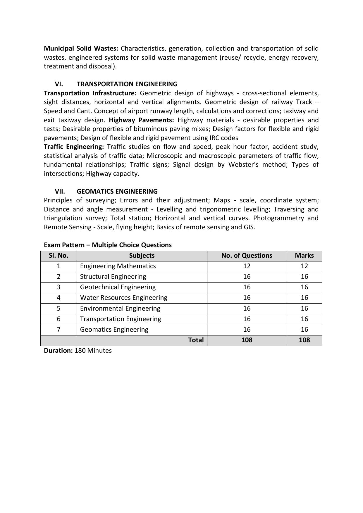 KLEEE M.TECH (CE) Syllabus - Page 3
