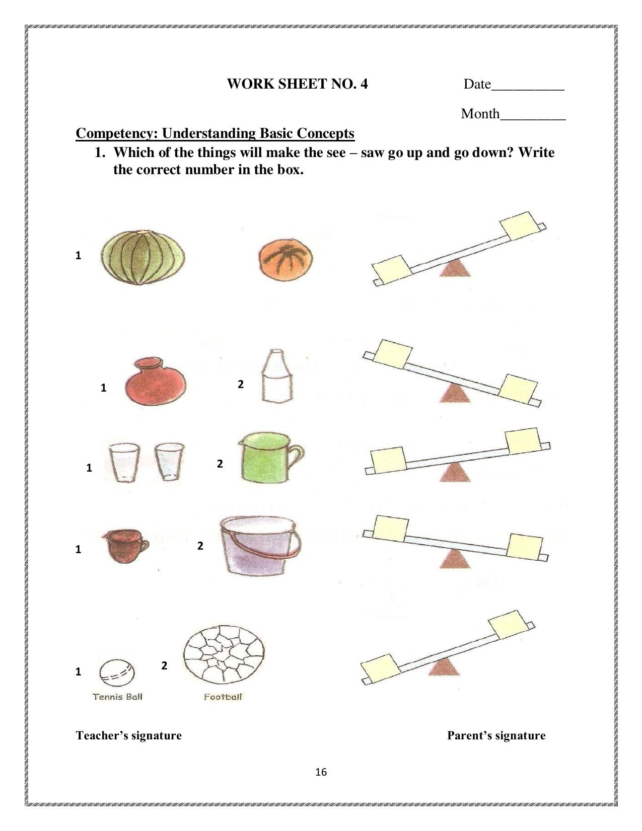 Worksheets for Class 2 Maths Assignment 40 How Much Can you Carry - Page 1