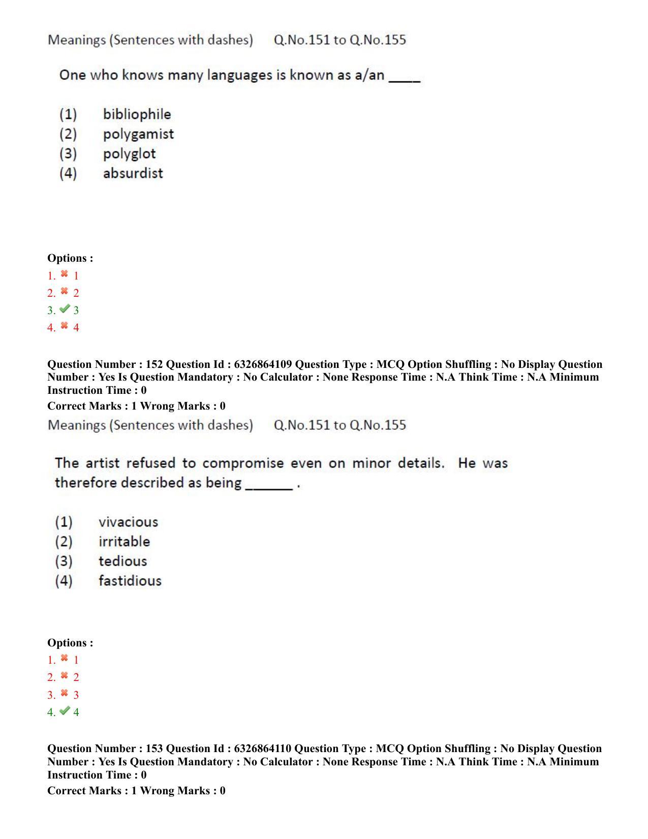TS ICET 2022 Question Paper 2 - Jul 27, 2022	 - Page 141