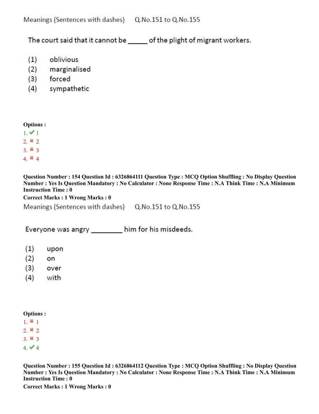TS ICET 2022 Question Paper 2 - Jul 27, 2022	 - Page 142