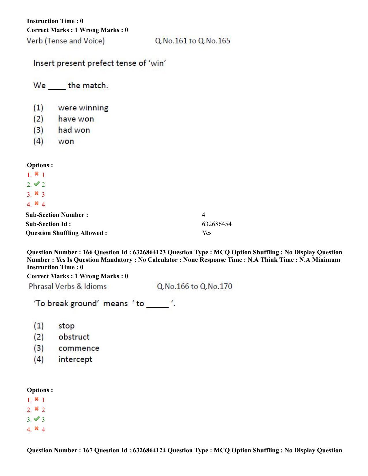 TS ICET 2022 Question Paper 2 - Jul 27, 2022	 - Page 148