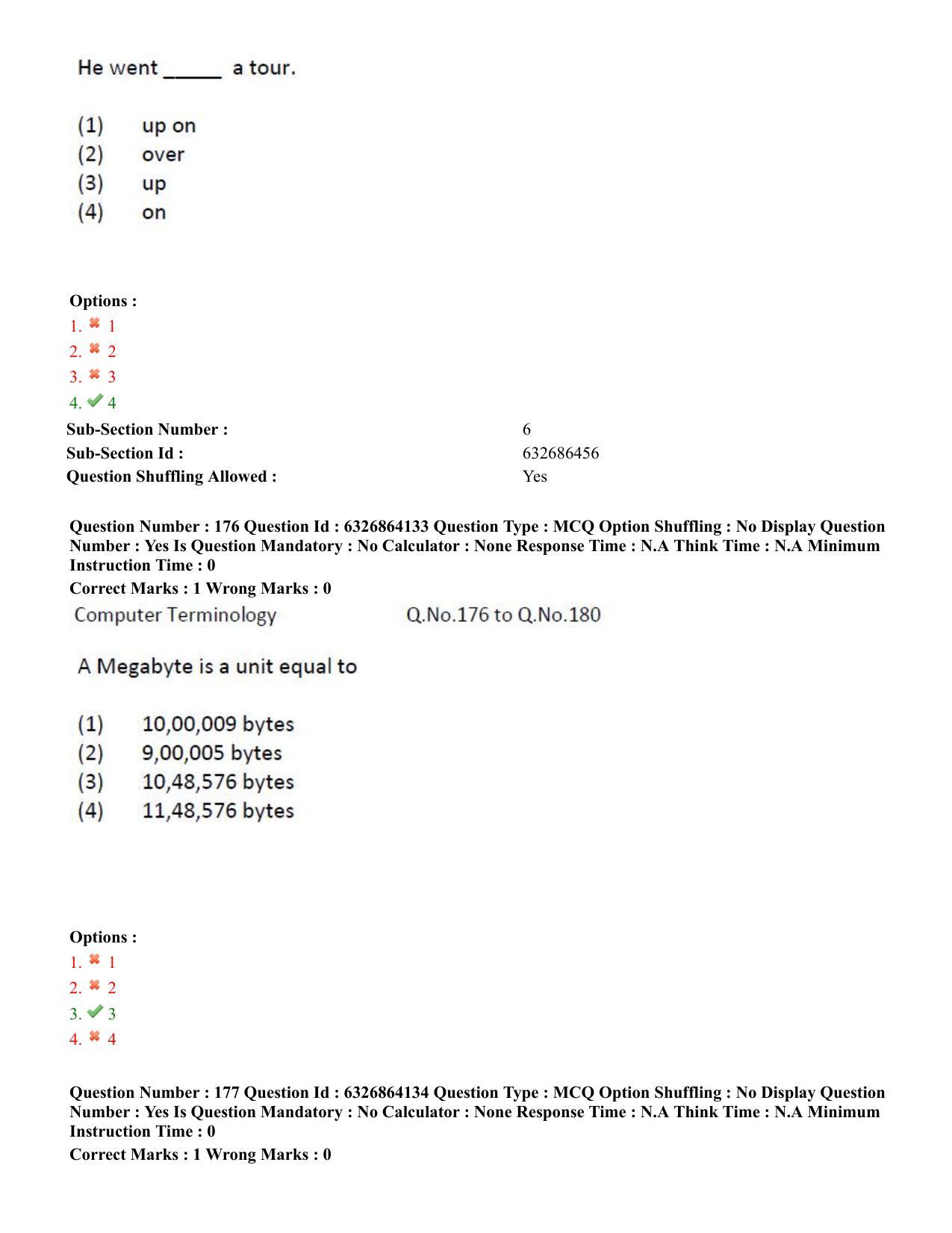 TS ICET 2022 Question Paper 2 - Jul 27, 2022	 - Page 153