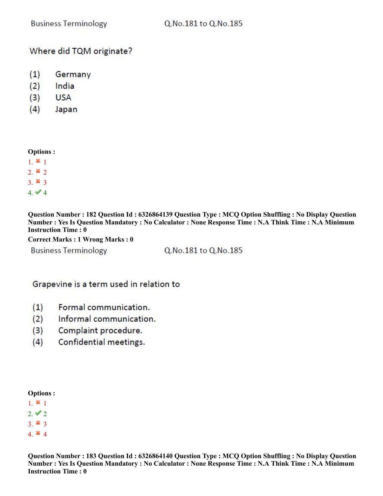 TS ICET 2022 Question Paper 2 - Jul 27, 2022	 - Page 156