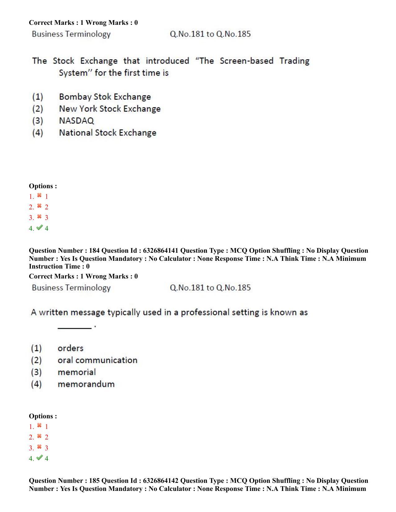 TS ICET 2022 Question Paper 2 - Jul 27, 2022	 - Page 157