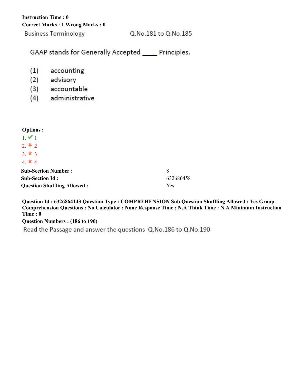 TS ICET 2022 Question Paper 2 - Jul 27, 2022	 - Page 158