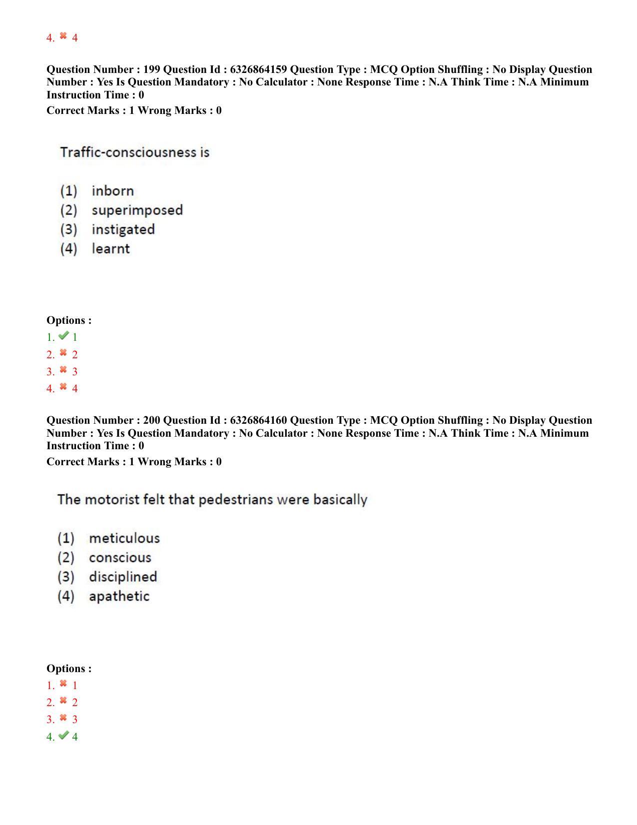 TS ICET 2022 Question Paper 2 - Jul 27, 2022	 - Page 167