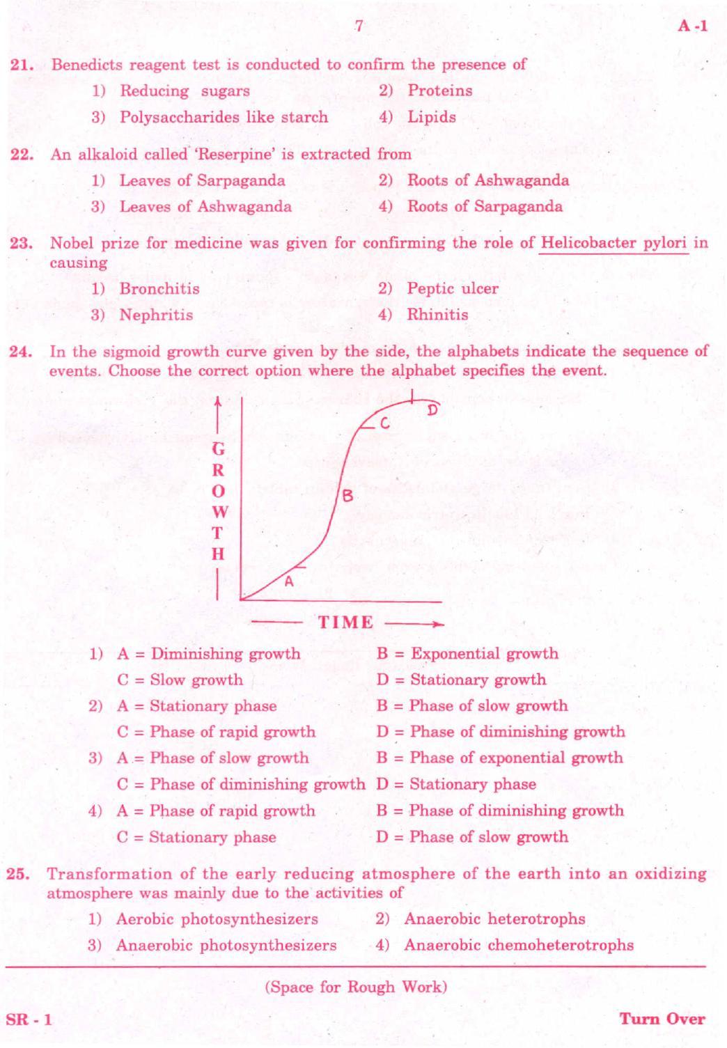 KCET Biology 2008 Question Papers - Page 6