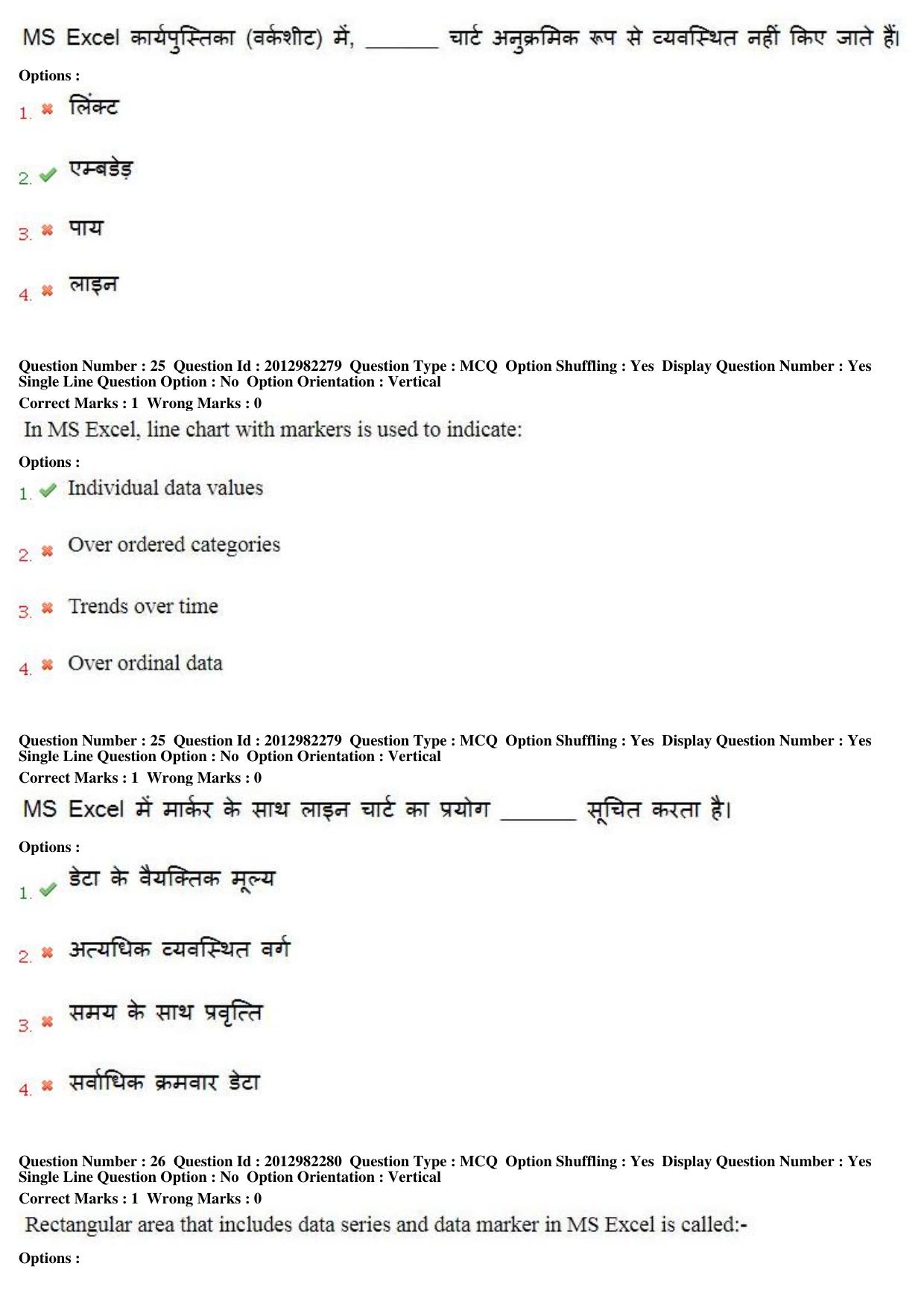 MP CPCT 28th April 2019 CPCT Question Paper Shift 1 - Page 17