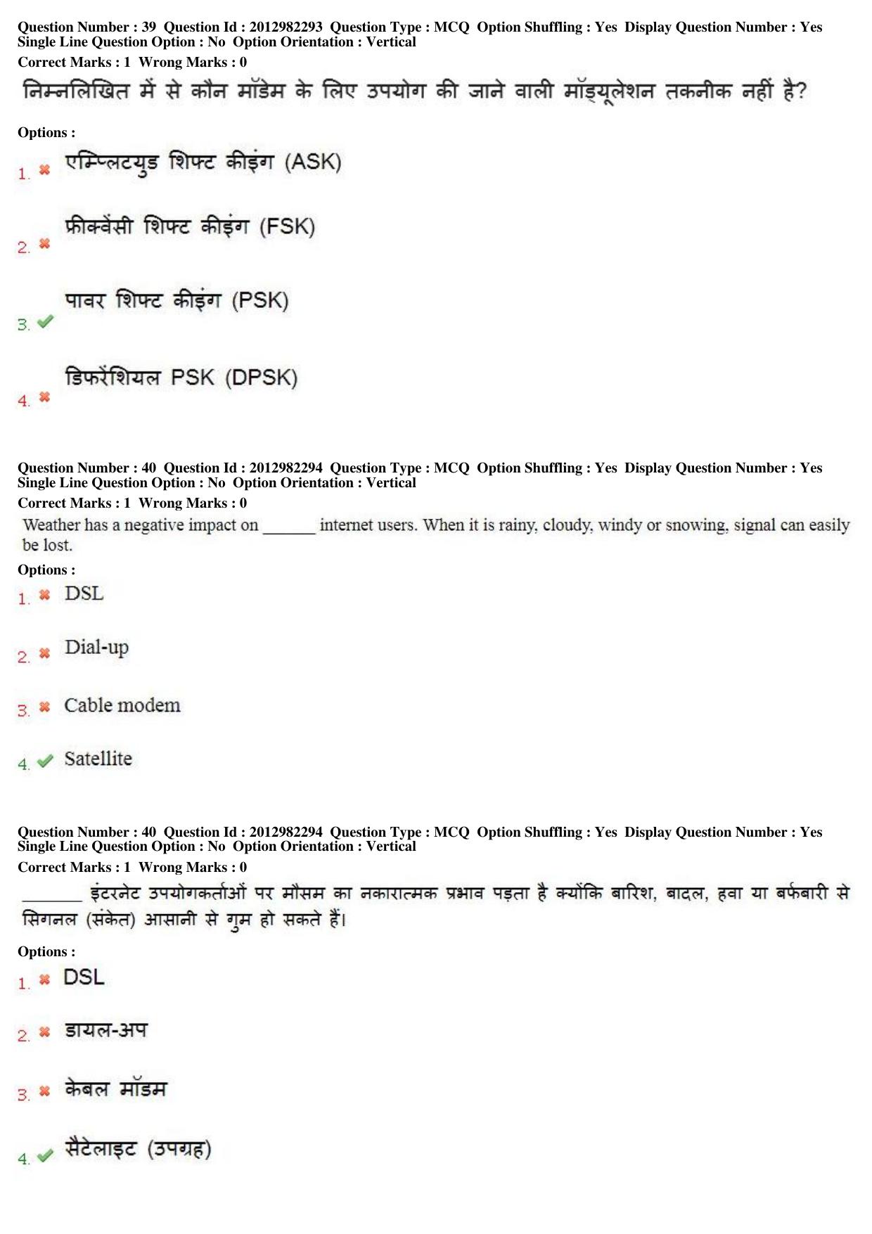 MP CPCT 28th April 2019 CPCT Question Paper Shift 1 - Page 27