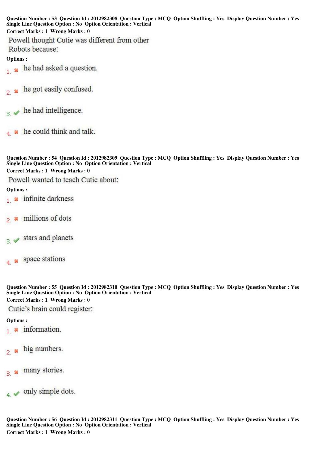 MP CPCT 28th April 2019 CPCT Question Paper Shift 1 - Page 37