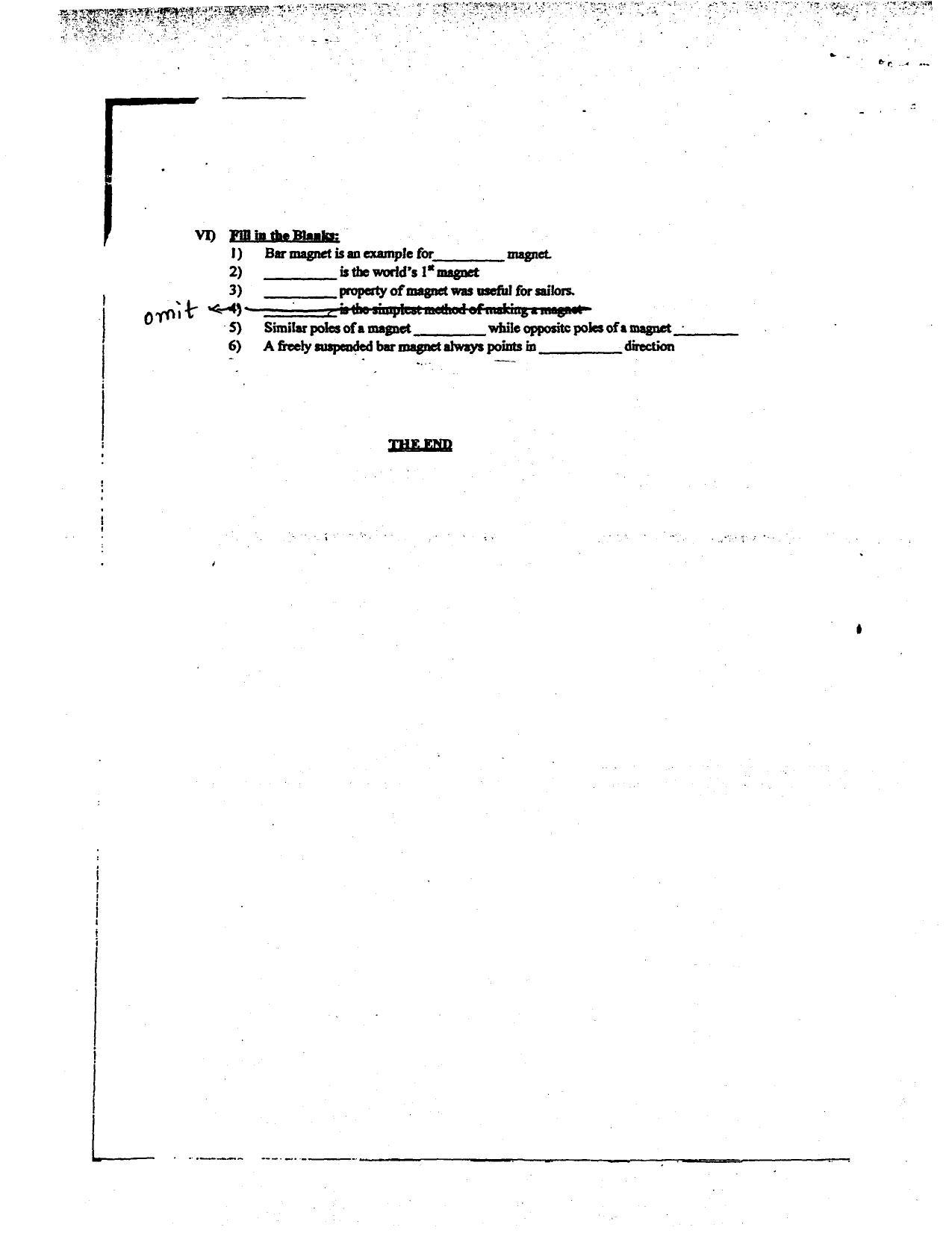 CBSE Worksheets for Class 6 Science Fun with Magnets Assignment 2 - Page 2