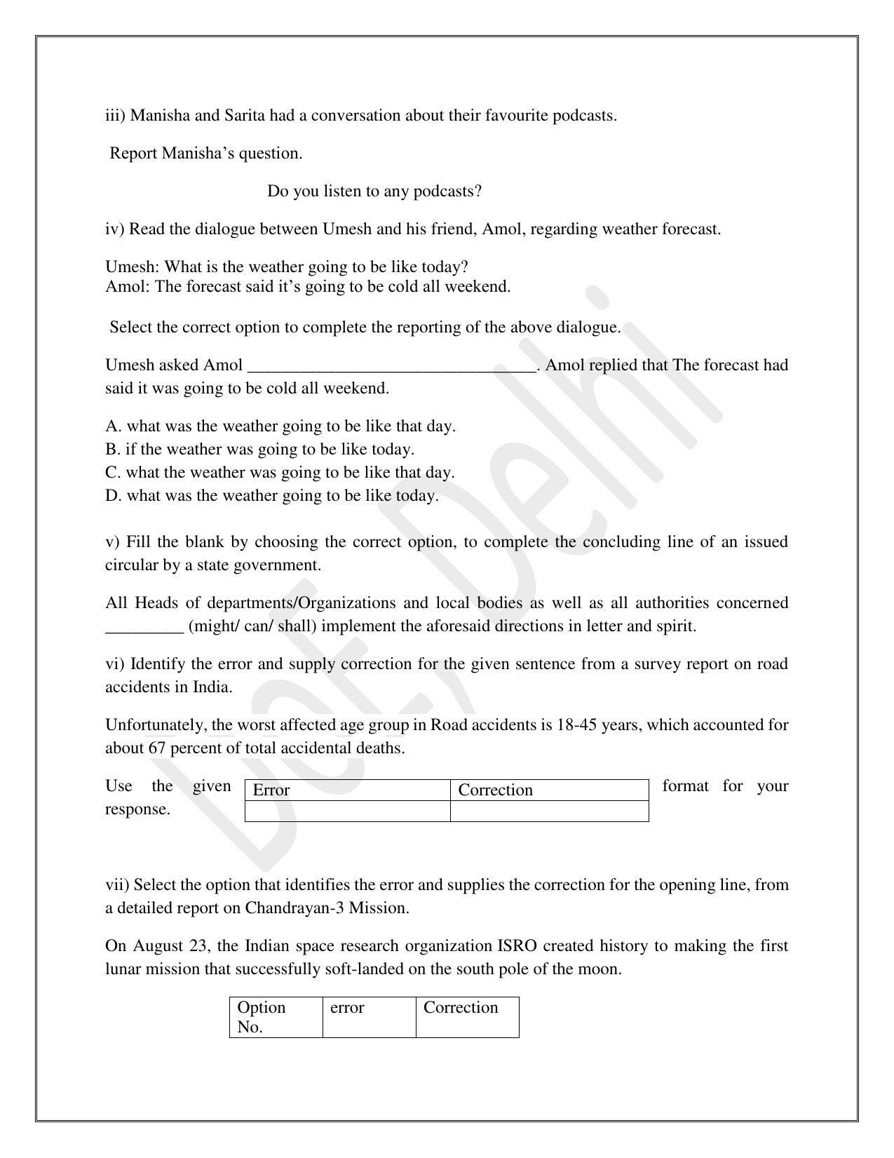 Edudel Class 9 English Practice Papers-1 (2023-24) - Page 6