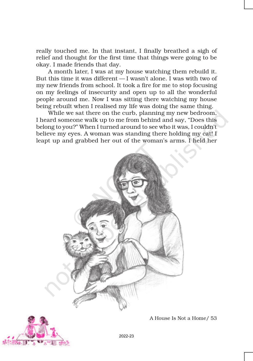 NCERT Book for Class 9 English Moment Chapter 8 A House Is Not a Home - Page 5