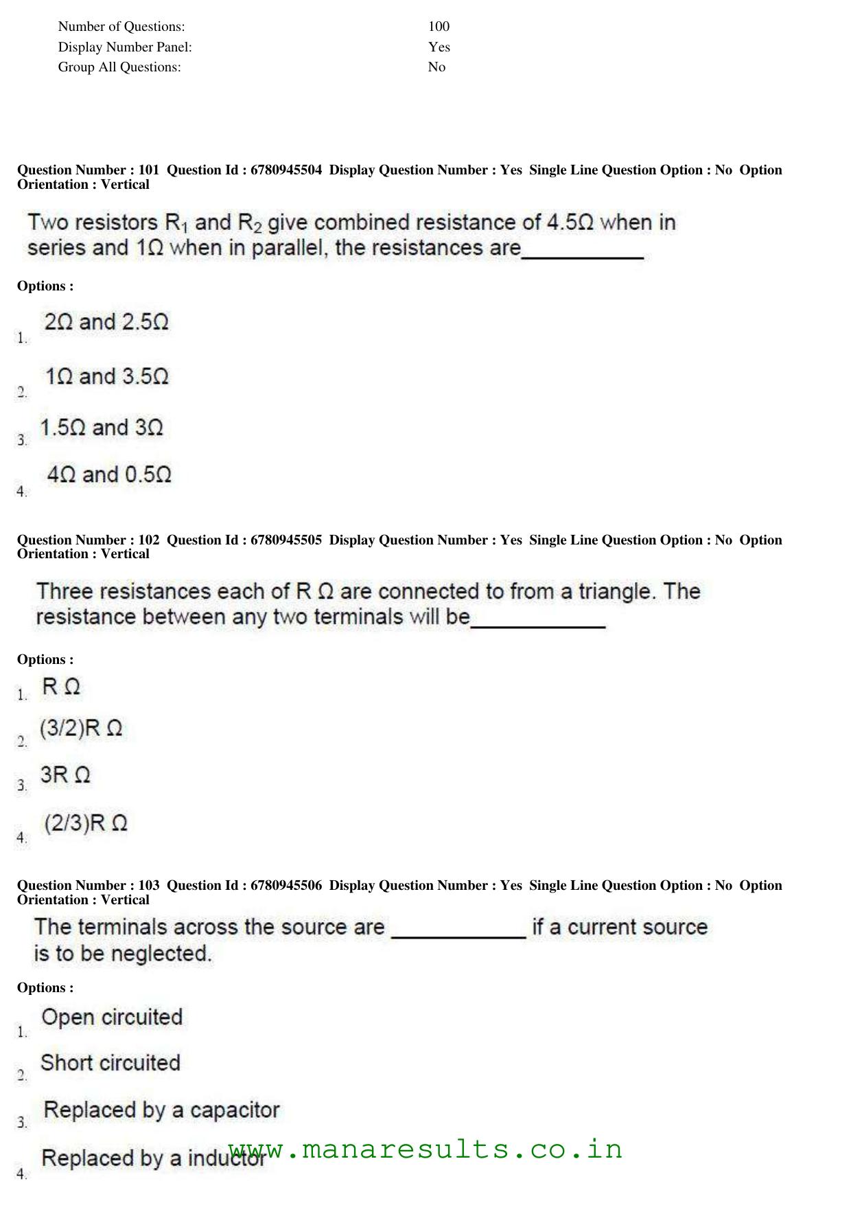 AP ECET 2017 Electronics Instrumentation Engineering Old Previous Question Papers - Page 33