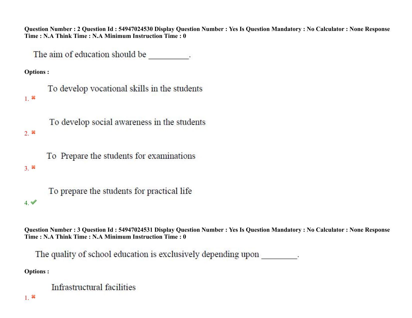 AP RCET 2022: English - 18-10-2022 (Tuesday) Session-I: Question Paper With keys - Page 3