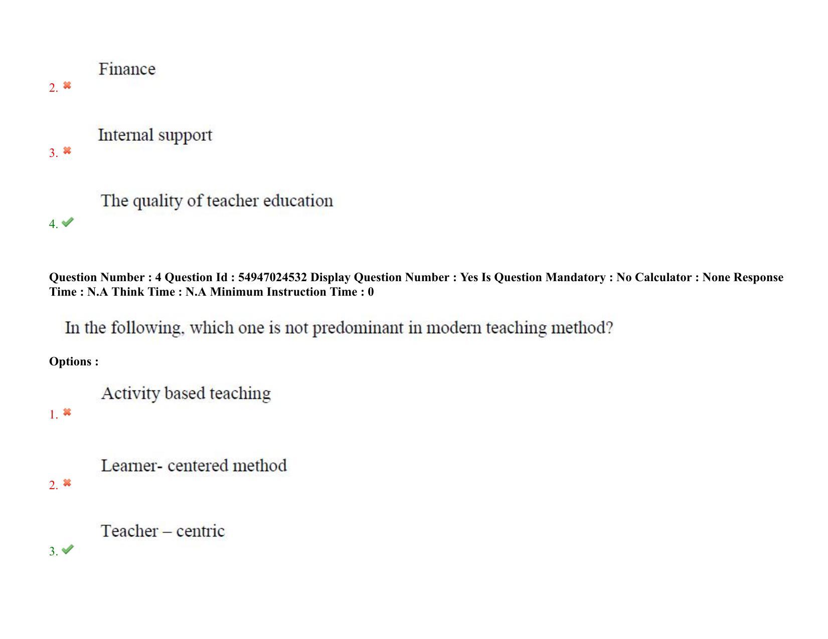 AP RCET 2022: English - 18-10-2022 (Tuesday) Session-I: Question Paper With keys - Page 4