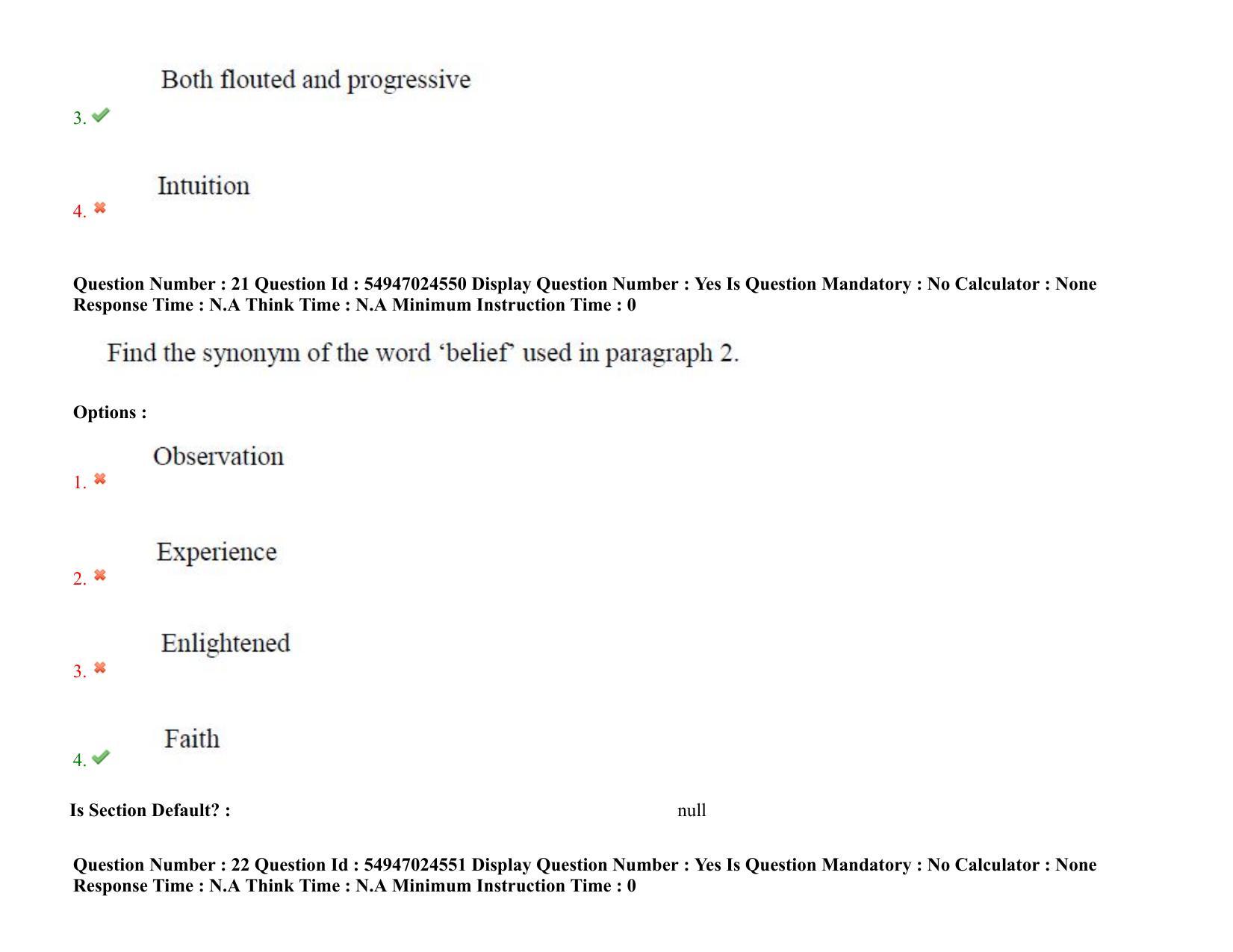 AP RCET 2022: English - 18-10-2022 (Tuesday) Session-I: Question Paper With keys - Page 18